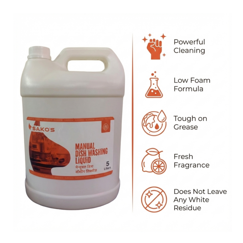 Manual Dish Washing Liquid